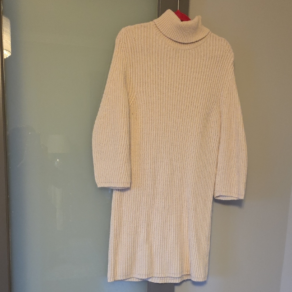 Massimo Dutti Wool Blend Sweater Dress
